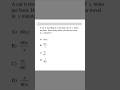 Miles per Hour to Minutes | SAT Question #beats #maths #shorts