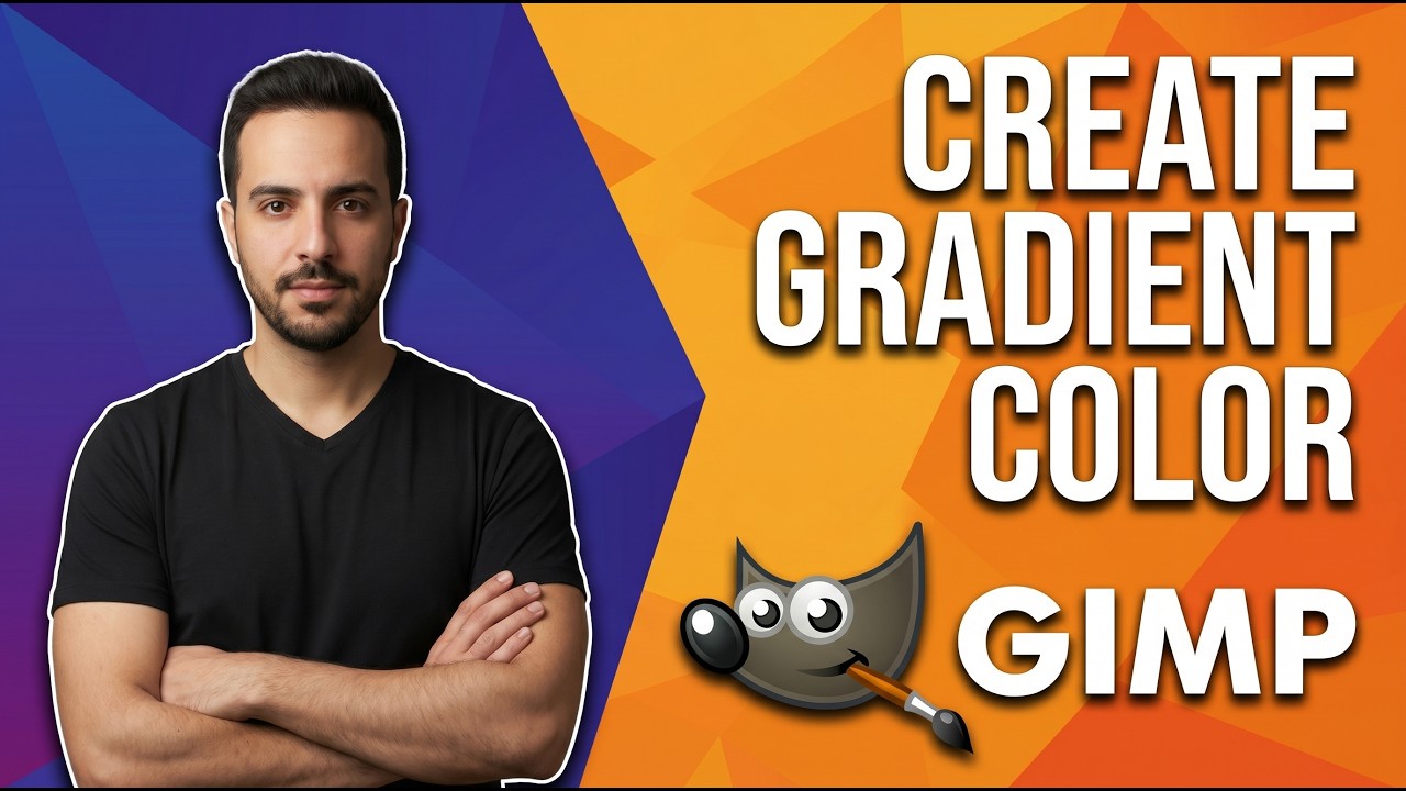 How To Create Gradient Color In GIMP (Easy Guide) - YouTube