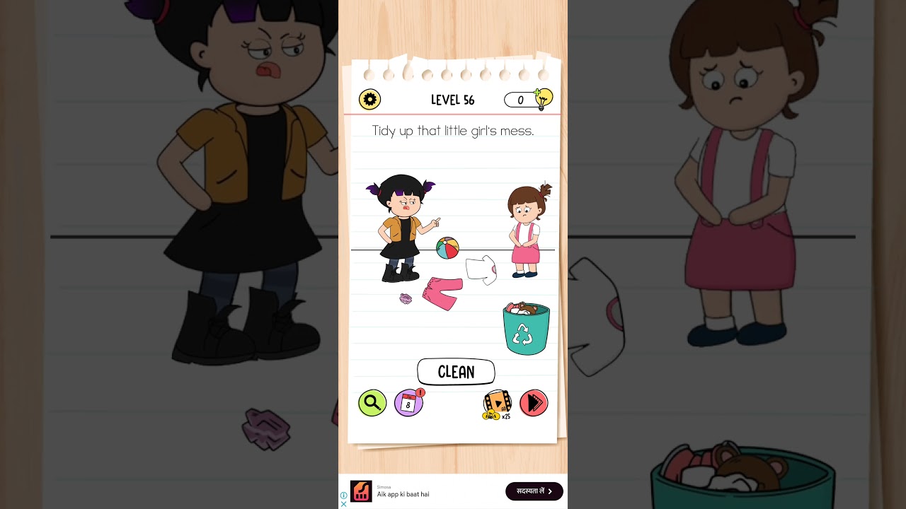 Brain Test All-star :IQ Boast level 56 