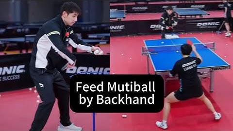 Zhang Jike: A Small Fix That Greatly Boosts Your Consistency—Use Backhand Multiball!