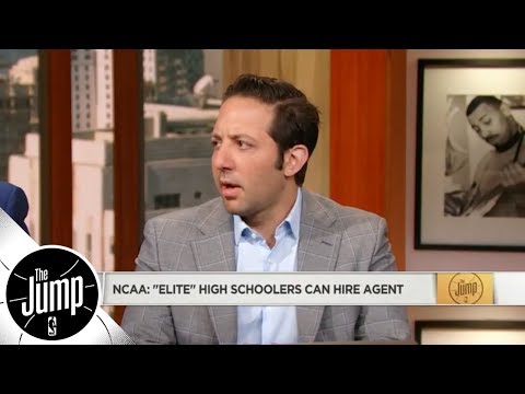 NCAA to allow 'elite' high school players to be represented by an agent | The Jump | ESPN