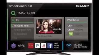 New Sharp LC-60EQ10U 60-Inch Aquos Quattron 1080p 240Hz Smart LED HDTV