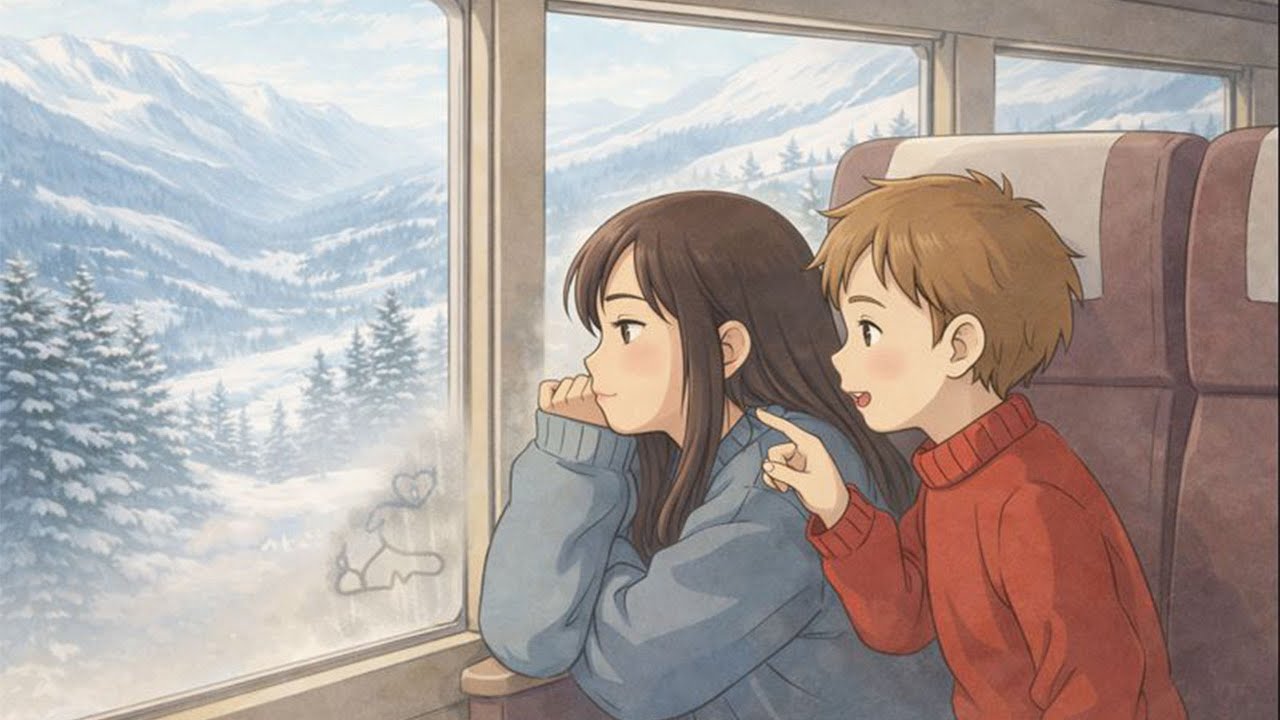 Winter Getaway With My Family ❄️✨ Calm & Relaxing Animated ASMR