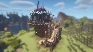 Outpost House - Minecraft Block-By-Block Tutorial