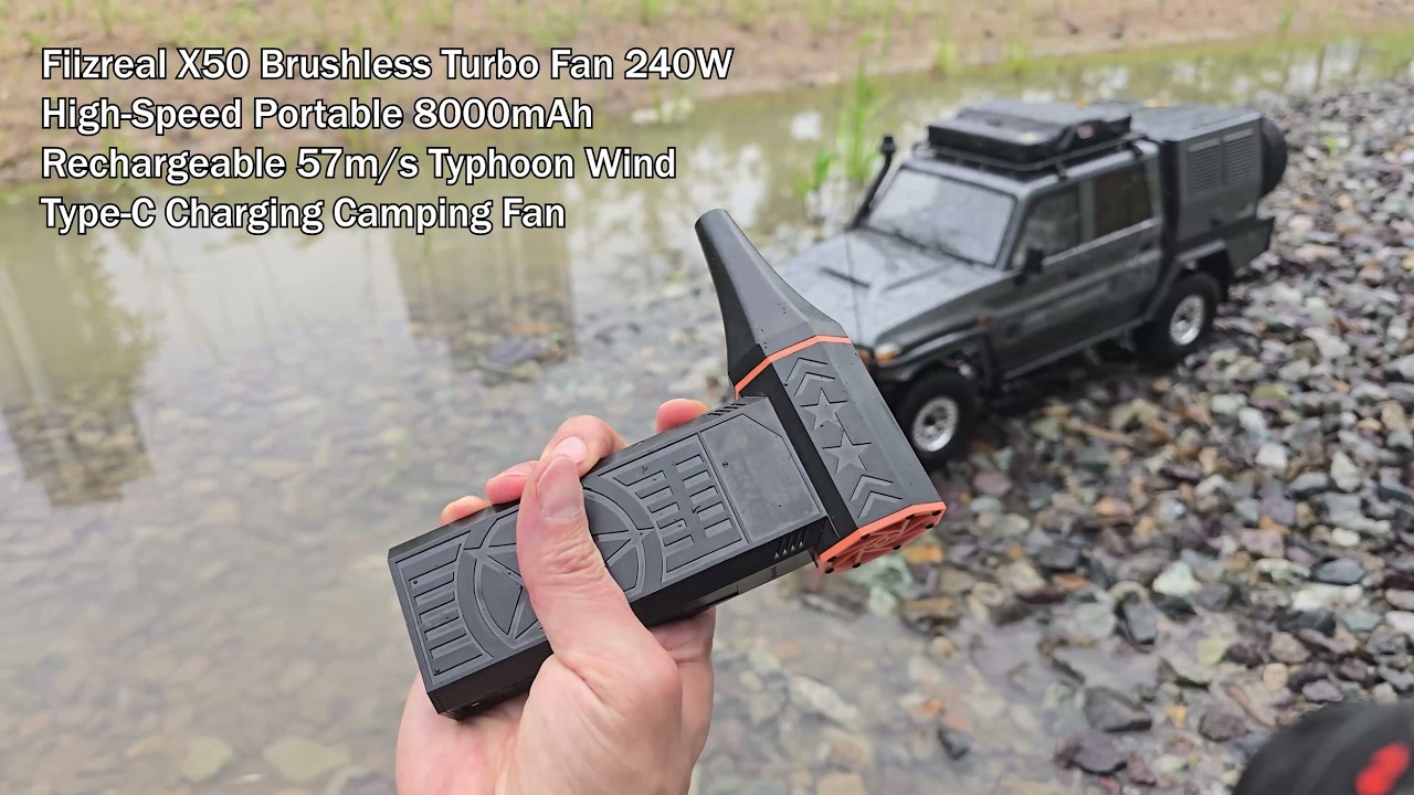 RGT EX86160 LC79 Land Commder - Fiizreal X50 Brushless Turbo Fan