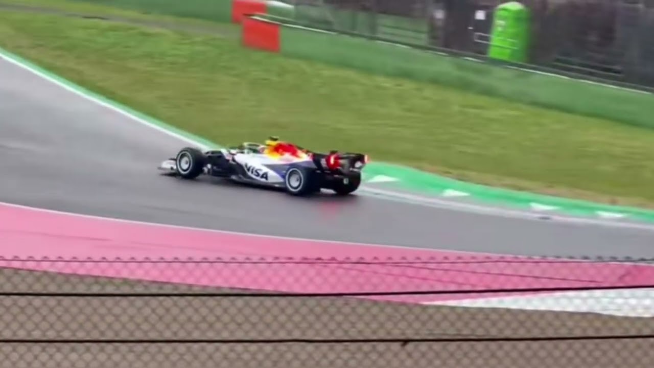 New F1 2026 Car Racing Bulls Redbull Ford New Engine Formula 1 Sound! On Track!