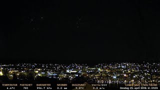 Timelapse Cam 2 - Natt til 25. april 2018