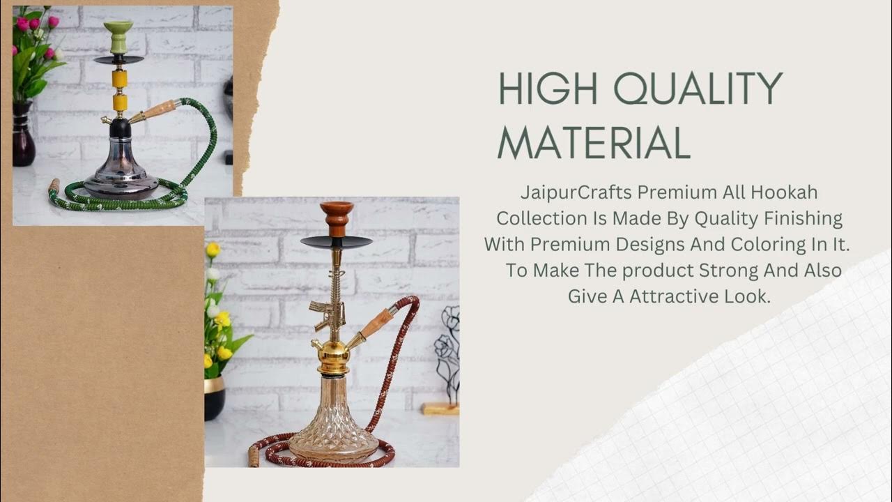 Wide Range Of Hookah Collection JaipurCrafts Is Largest Hookah