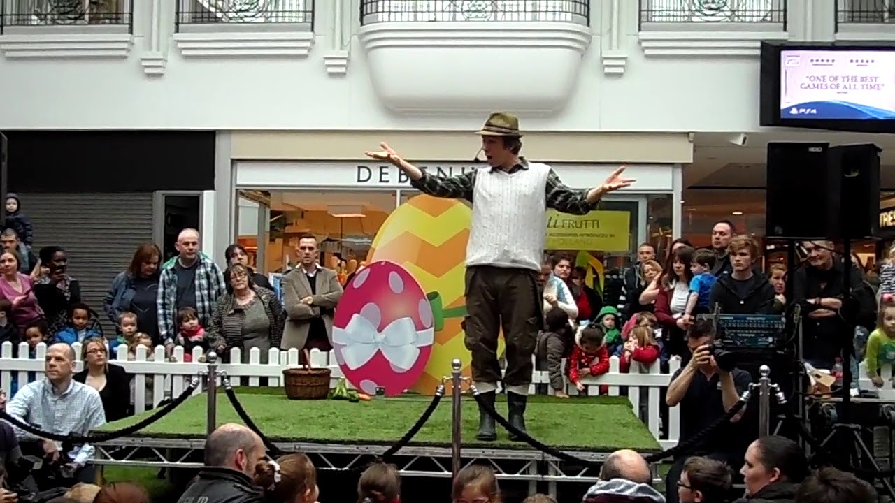 Cbeebies Mr Bloom Telford Shopping Center 2015 Part 2