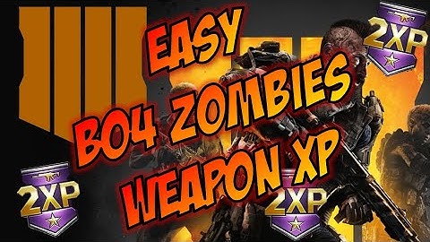 Call of Duty: Black Ops 4 - EASY grind / glitch location for Zombies Weapon XP in 2025