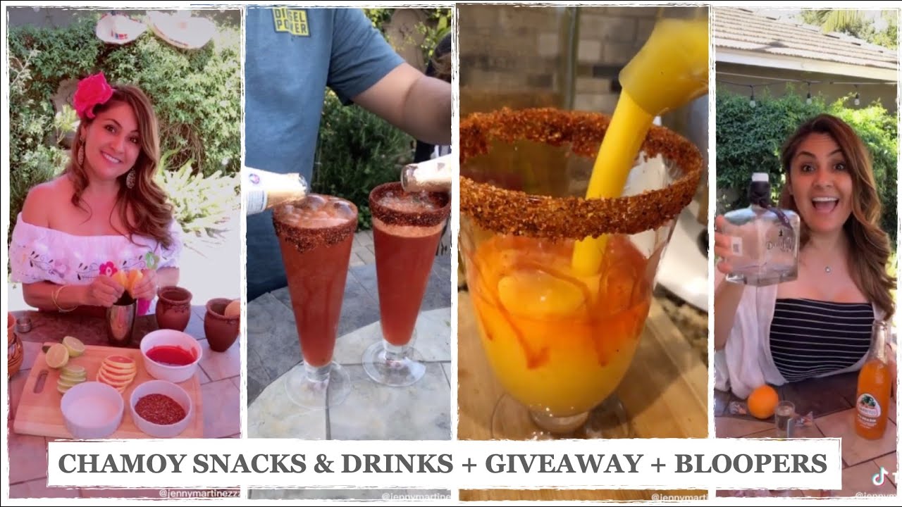 Mexican Chamoy Snacks Michelada Recipe Beer White Claw Rim Paste Dirty Worms Giveaway Youtube