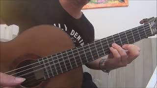 Juan Marcelo vivir enamorados cover guitarra fingerstyle Nicolás Olivero