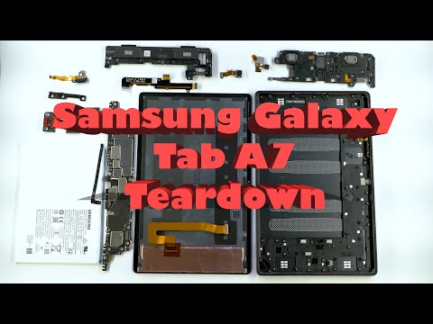 Samsung Galaxy Tab A7 10.4 (2020) Full Disassembly Teardown Guide