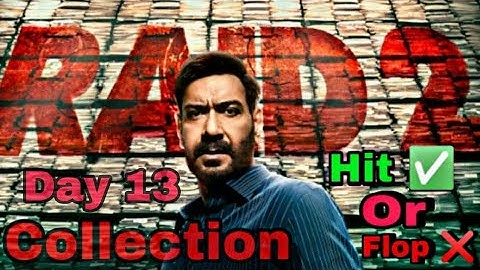 Raid 2 Box Office Collection World Wide Collection | Ajay Devgan |Ritesh Deshmukh |Vaani Kapoor |