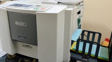 Riso CV1200 Digital Duplicator Review in Tamil | Fast & Efficient Question Paper Printing!