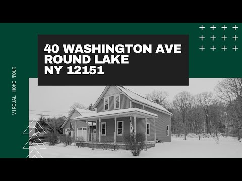 40 Washington Ave, Round Lake, NY home video tour