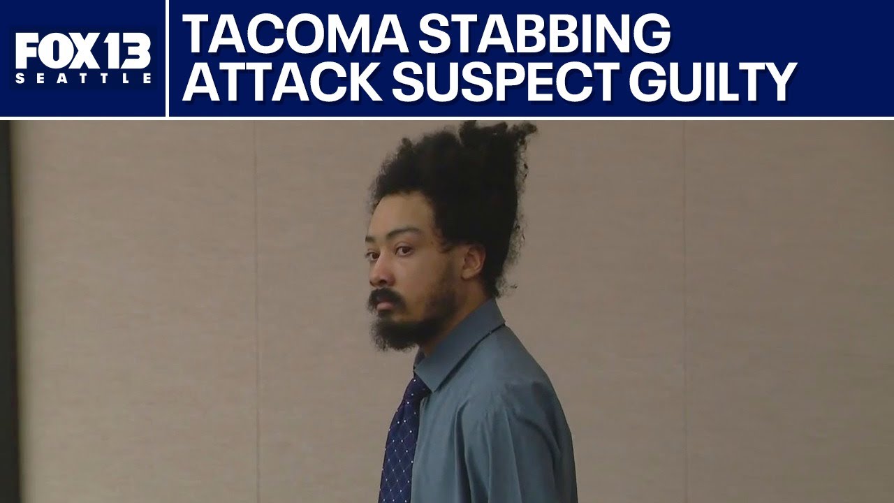 Tacoma stabbing attack suspect found guilty | FOX 13 Seattle - YouTube