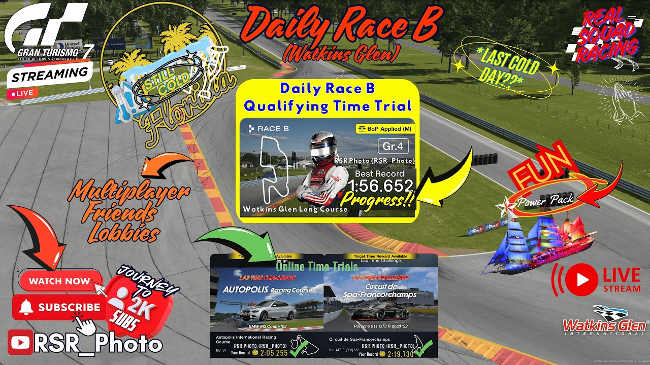 GT7 Gran Turismo 7 Vert ❤️‍🩹THERAPY DAY❤️‍🩹Going for Gold🏆NEW Time Trial, Maybe Set Lap at Daily A!!