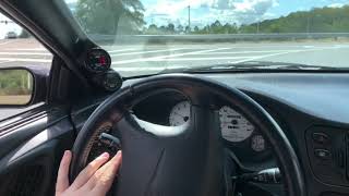 1997 Mitsubishi Eclipse GSX 2-4th Gear pull