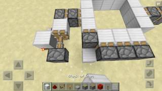 Seamless 3x3 trapdoor MCPE