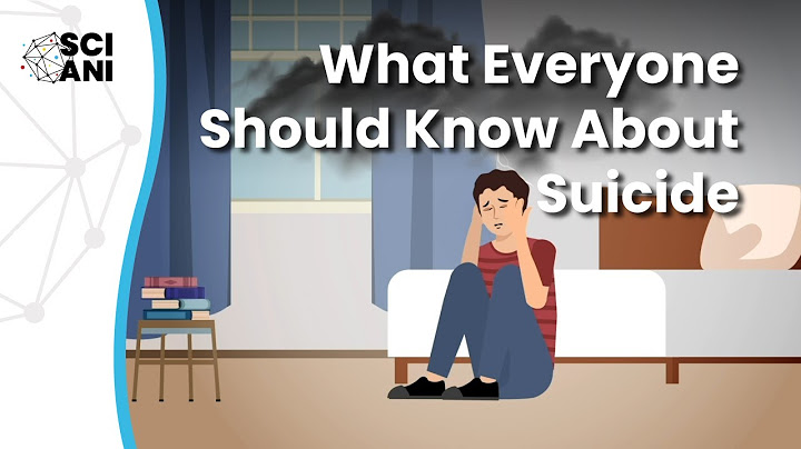 What everyone should know about suicide