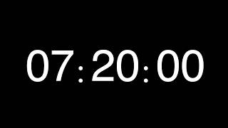 7 Hour 20 Minutes Study Timer ⏱️ | Stay Focused &amp; Productive (No Breaks)