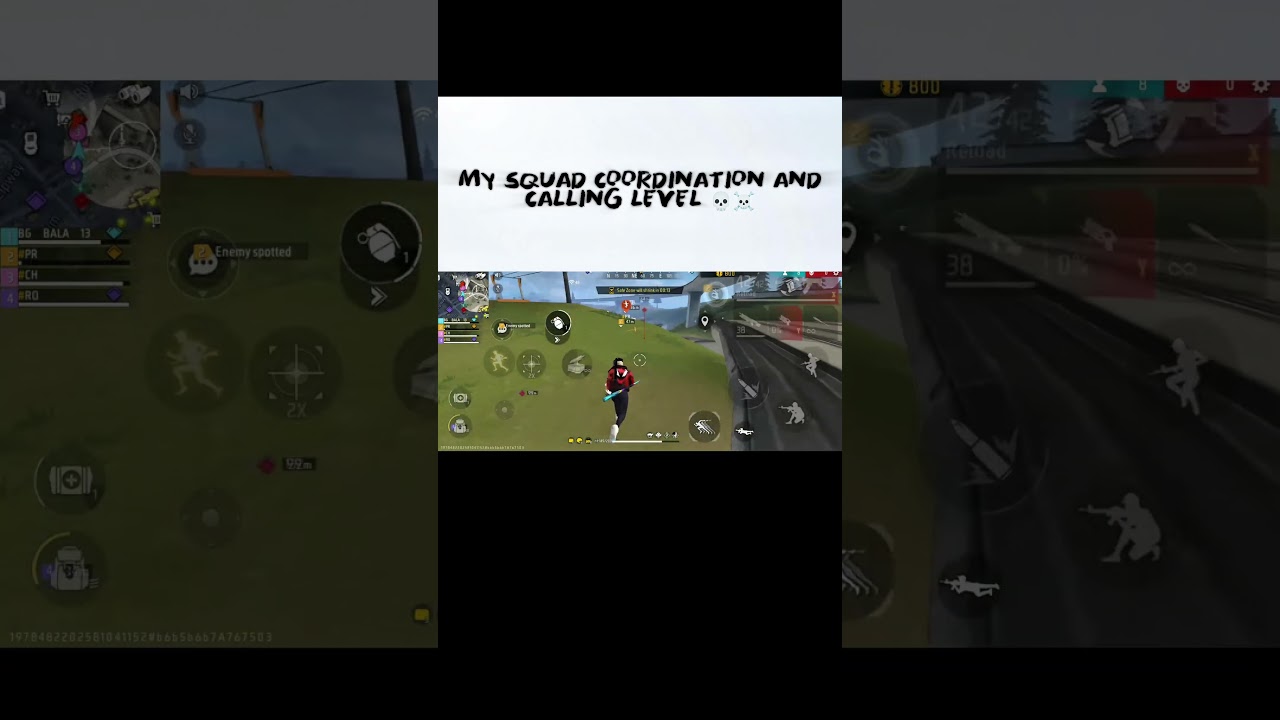 🎯 «Уровень координации и вызова моего отряда 💀🔥 | Free Fire» 