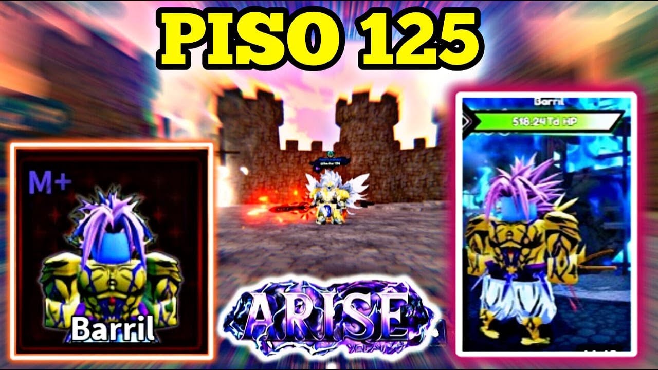 BOROS EN EL PISO 125 DEL CASTILLO INFERNAL EN ARISE CROSSOVER | ROBLOX ...