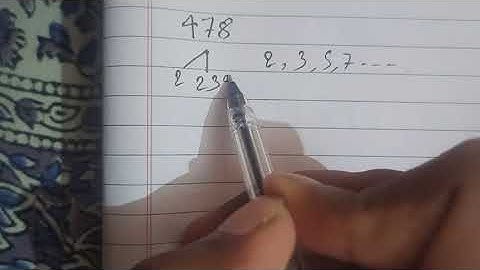 factor tree of 478 | prime factor tree |