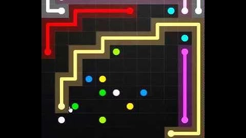 12 × 12 MANIA LEVEL 9 - FLOW GAME ON FACEBOOK Connect the dots