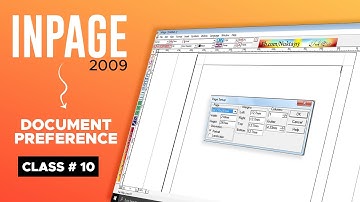 How to use Document preferences} Inpage Urdu & Hindi