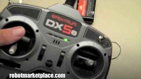 Spektrum Binding Demonstration - The Robot MarketPlace