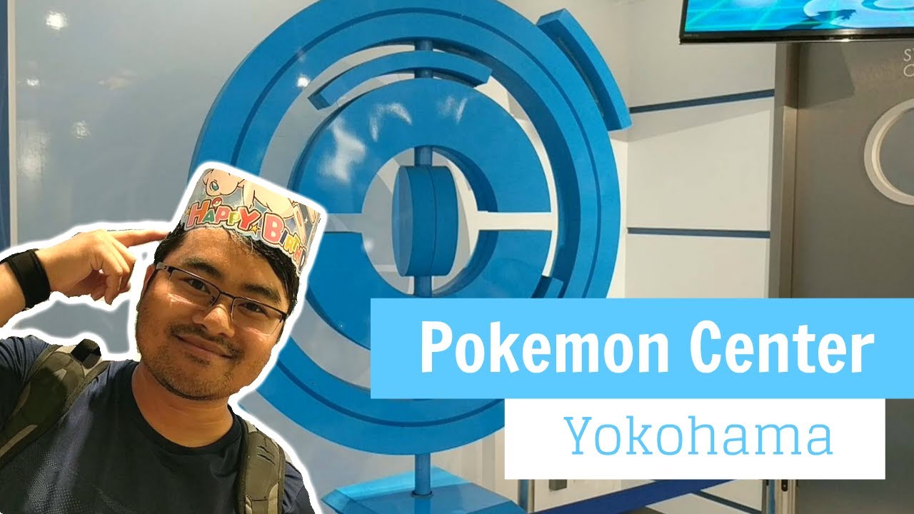 A Real Life Pokestop In The Yokohama Pokemon Center Youtube