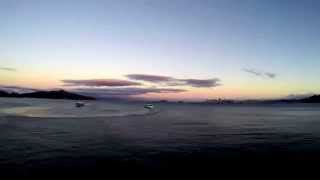 TimeLapse of a beautiful San Francisco Bay Sunset to Sunrise