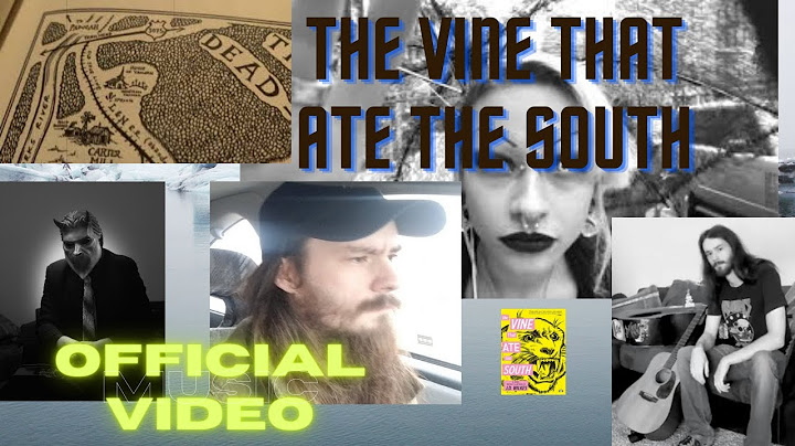 The Vine That Ate the South Lyric Video OFFICIAL by Crushing California