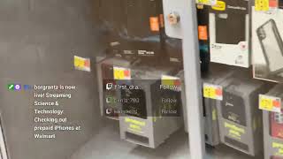 Checking out prepaid flagship iPhones at Walmart