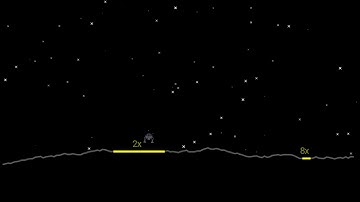 Lunar Lander in wasabi2d