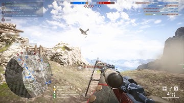 Battlefield 1 Shooting Out the Pilot (No Scope)