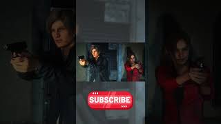 RE2 Remake Leon Saves Claire 🧟‍♂️🔥 Hero Moment