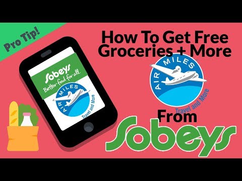 Sobeys App: How To Get More Air Miles (And Free Money!) Using The Sobeys App for iPhone Correctly!