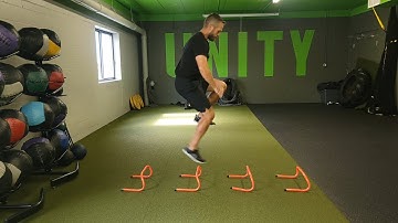 Unity Fitness - Forward SL Hurdle Hop
