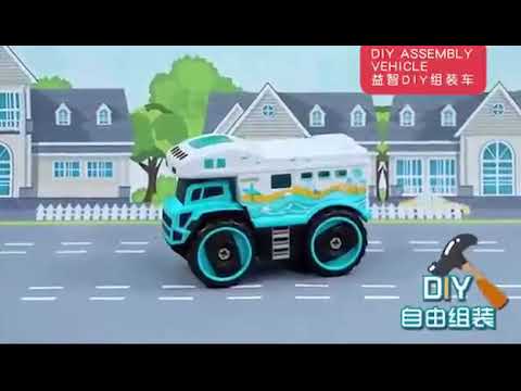 SunnyBaby生活館，【多功能可拆裝聲光電動玩具車組】~二款可選