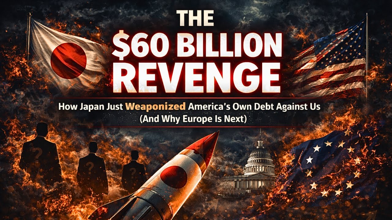 THE $60 BILLION REVENGE: How Japan Weaponized America's Own Debt Against Us (Why Europe Is Next)