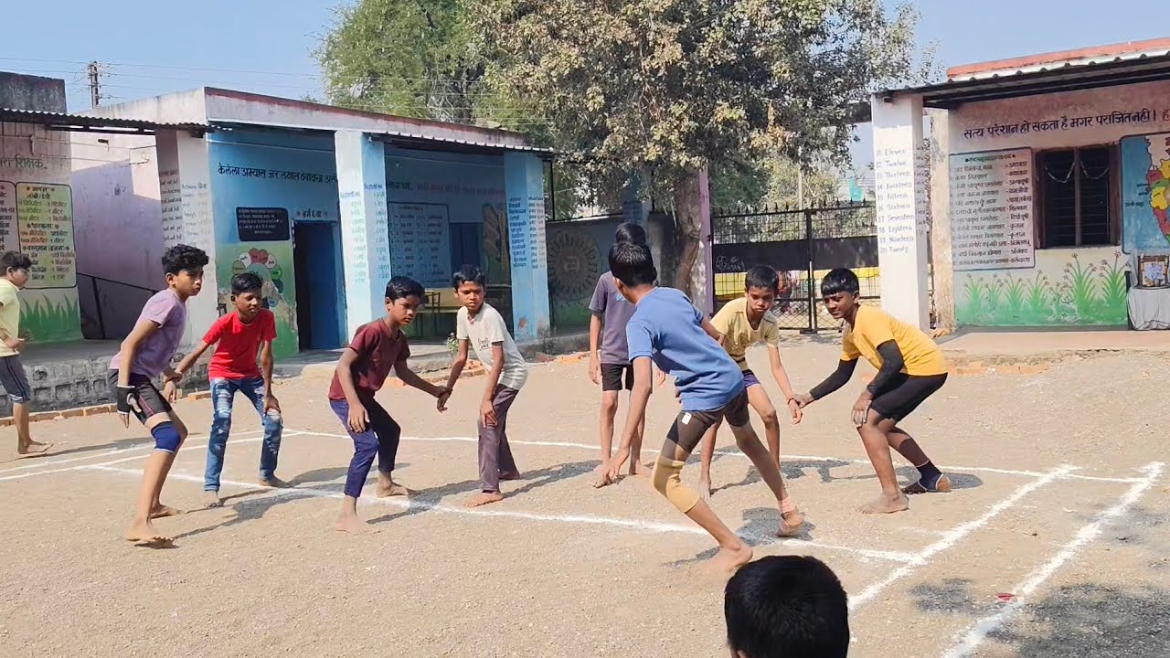 Match-02  टीम मनीष VS टीम हंसराज  कबड्डी मॅच 