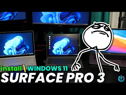 How to update a Surface Pro 3 to WINDOWS 11 🔥