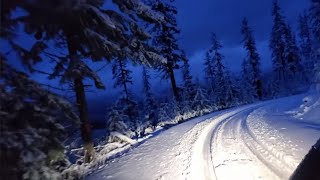 Winter Wonderland, Oregon Mountains