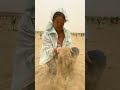 #Desert planting I m a sand control worker