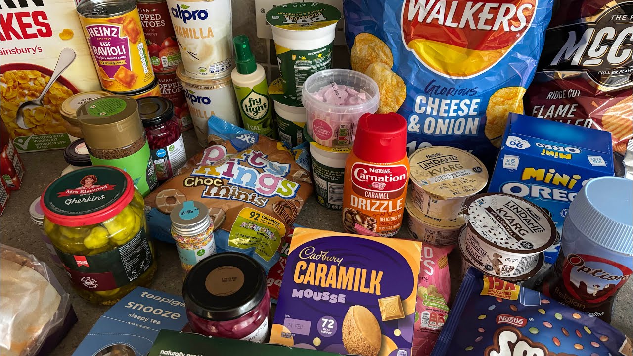 Sainsbury’s food shopping Haul | Slimming World | Family grocery haul UK