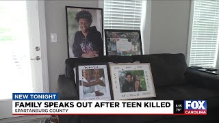 Family speaks out after teen killed in Spartanburg Co.