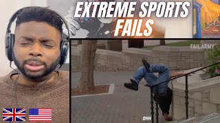 Brit Reacts To EXTREME SPORTS FAILS!